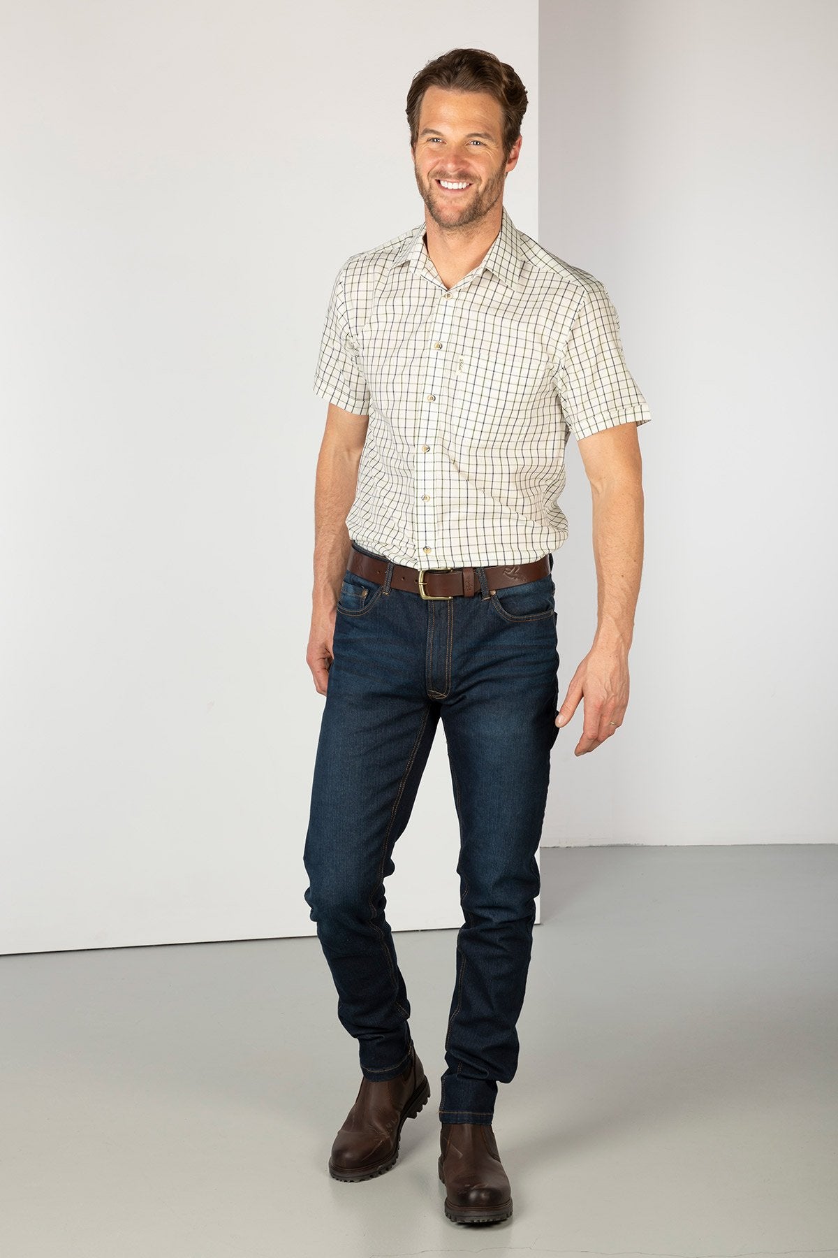 Rydale Men's Short Sleeved Check Shirts