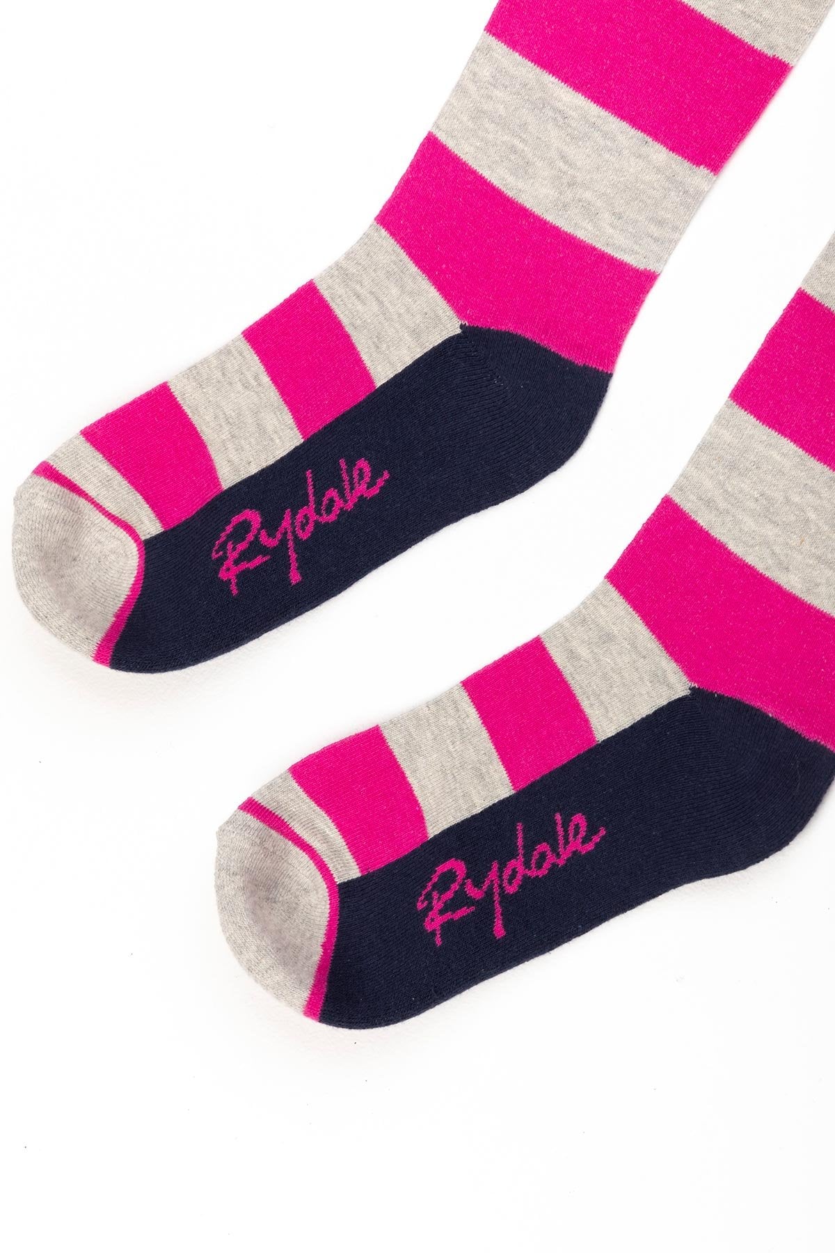 Rydale Ladies Broadstripe Knee Length Riding Socks