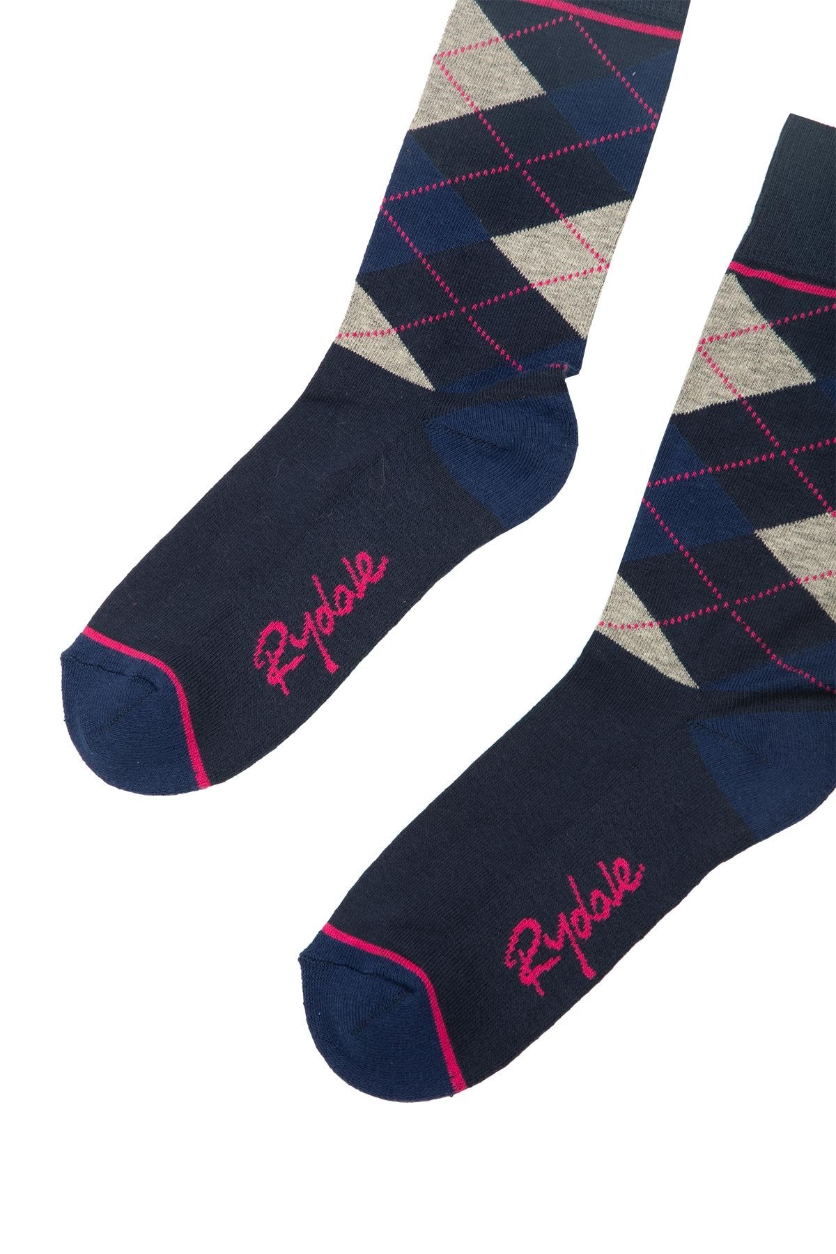 Rydale Ladies Argyle Ankle Socks