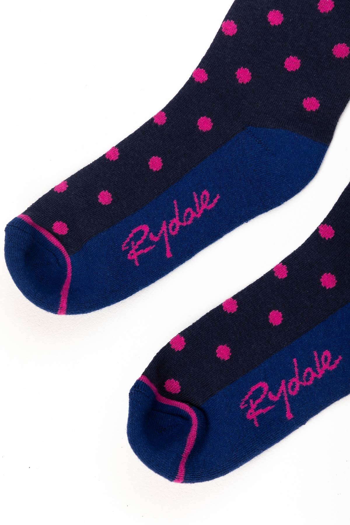 Rydale Ladies Polka Dot Knee Length Riding Socks
