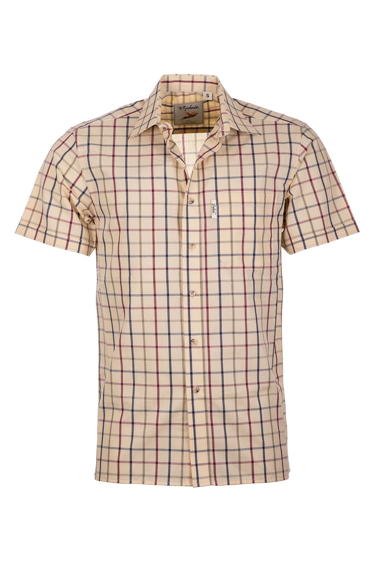 Rydale Men's Short Sleeved Check Shirt