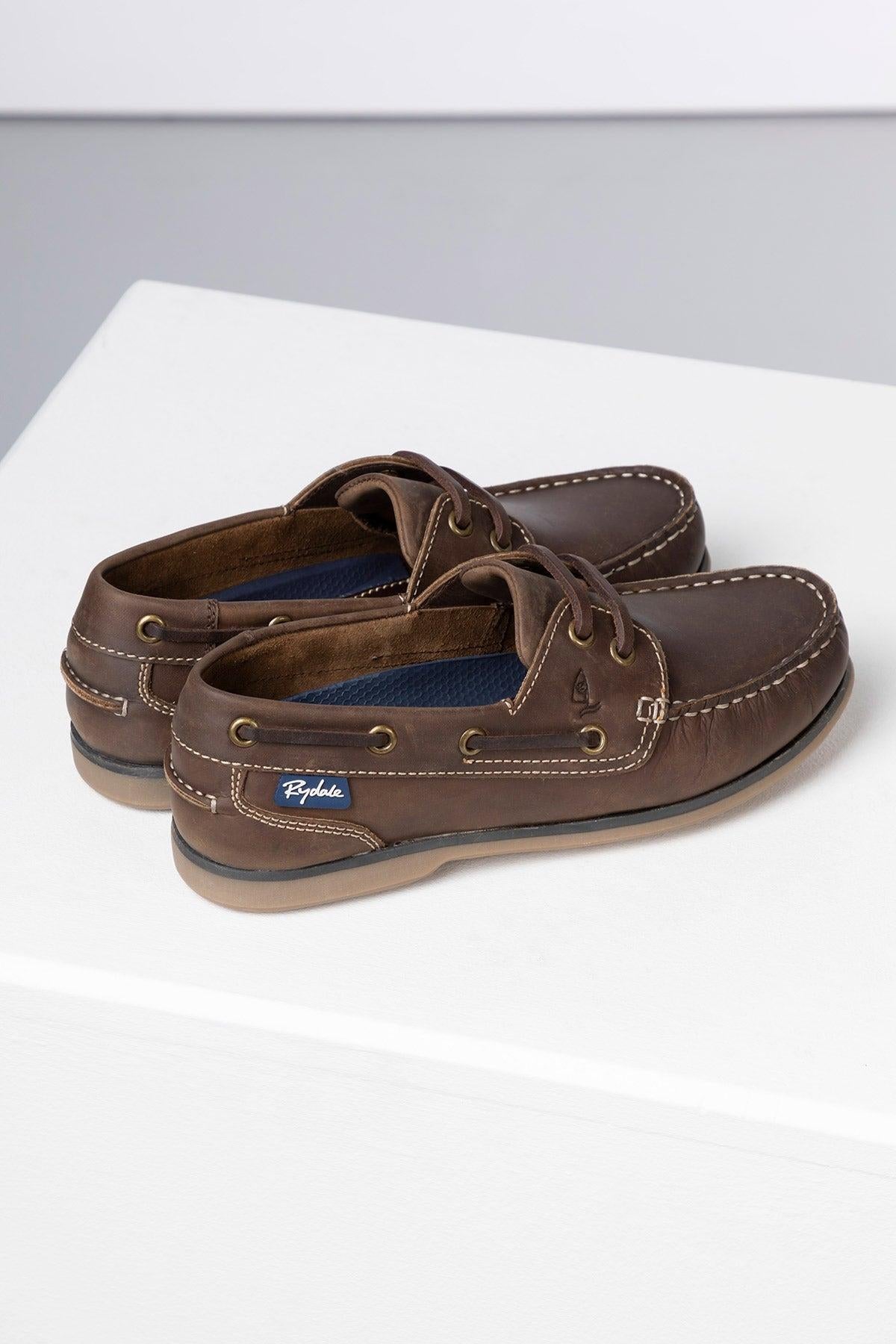 Rydale Ladies Leather Deck Shoes - Cayton III