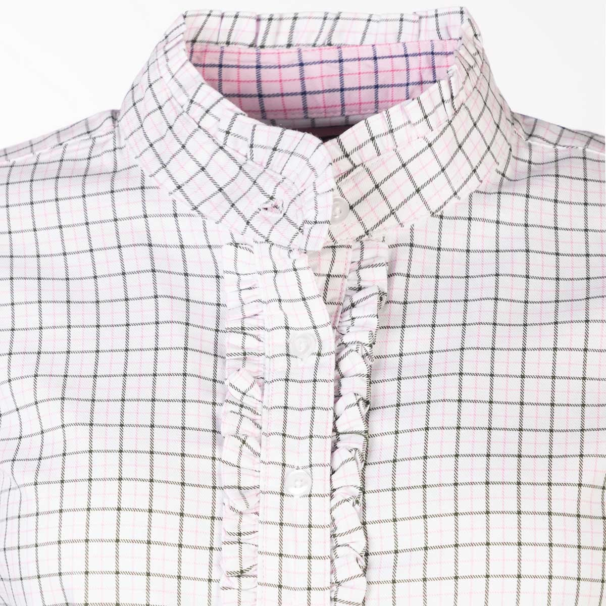 Rydale Ladies Hannah Overhead Ruffled Shirt - Ellie