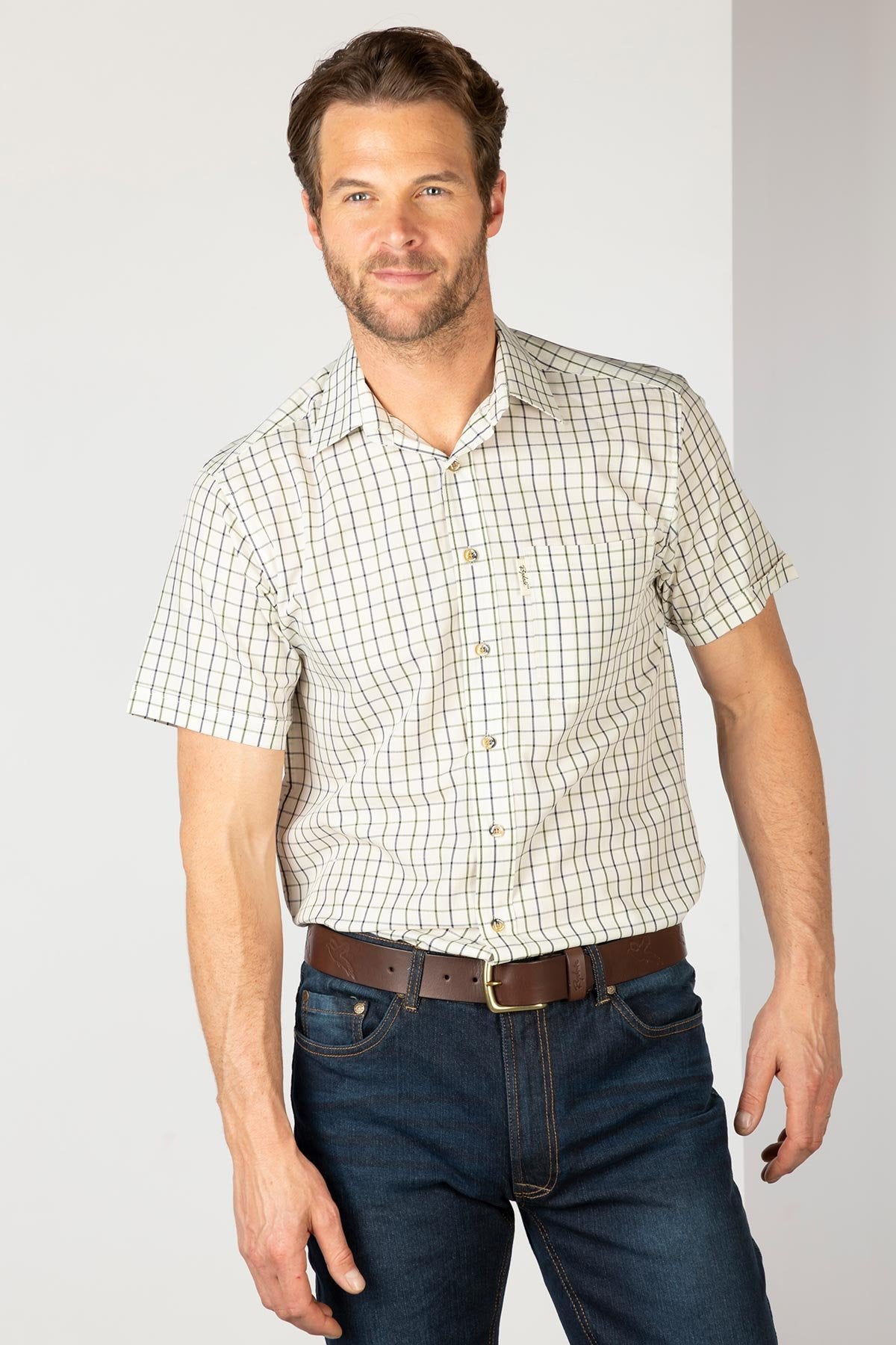 Rydale Men's Short Sleeved Check Shirts