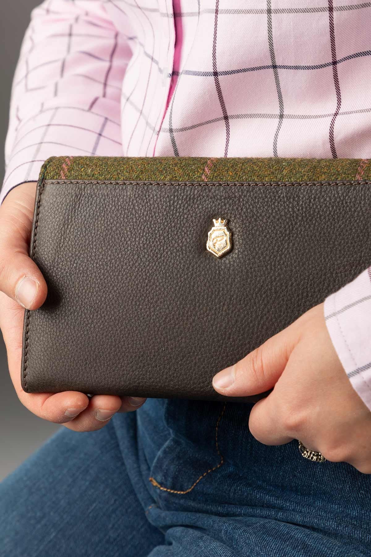 Rydale Ladies Tweed Snaffle Purse - Helmsley