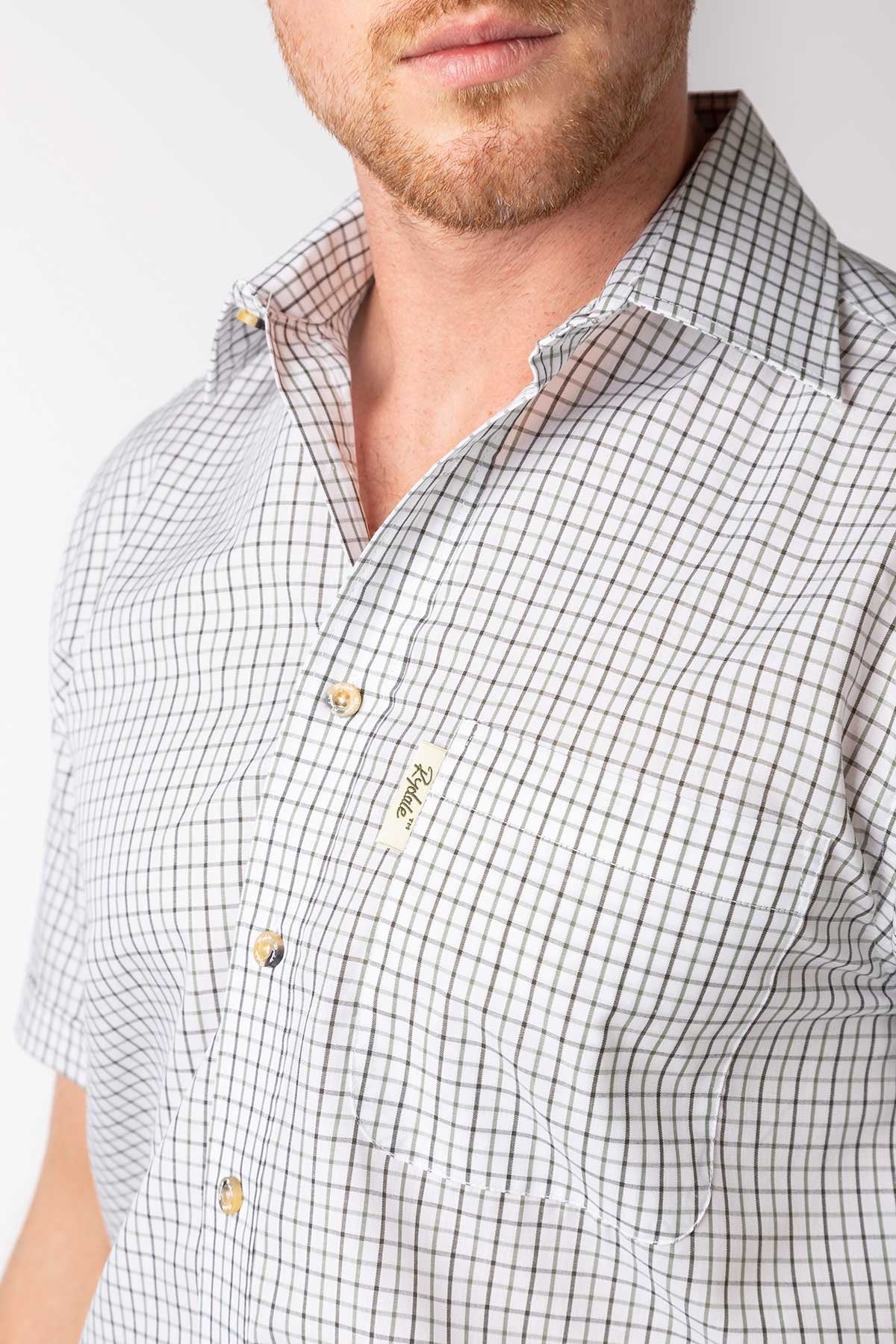 Rydale Men's Short Sleeved Check Shirt