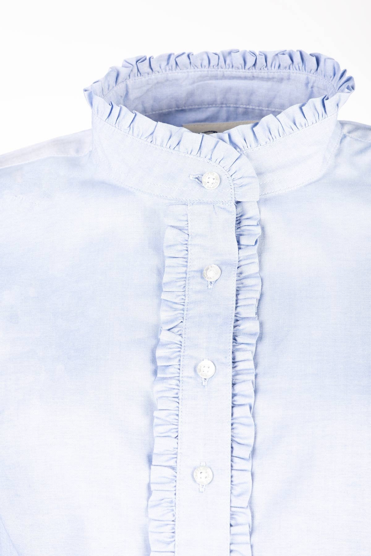 Rydale Ladies Overhead Ruffled Shirt - Ivy