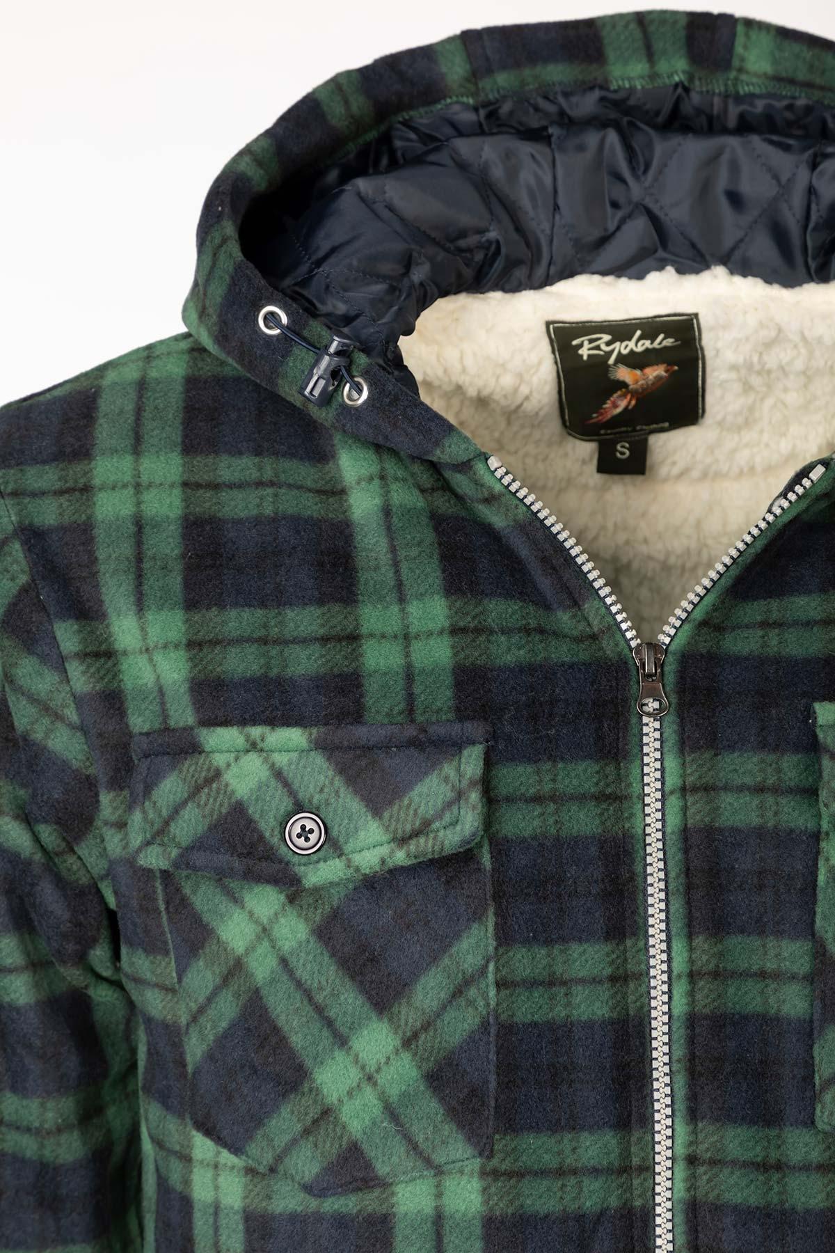Rydale Men's Hooded Fleece Overshirt - Ulrome