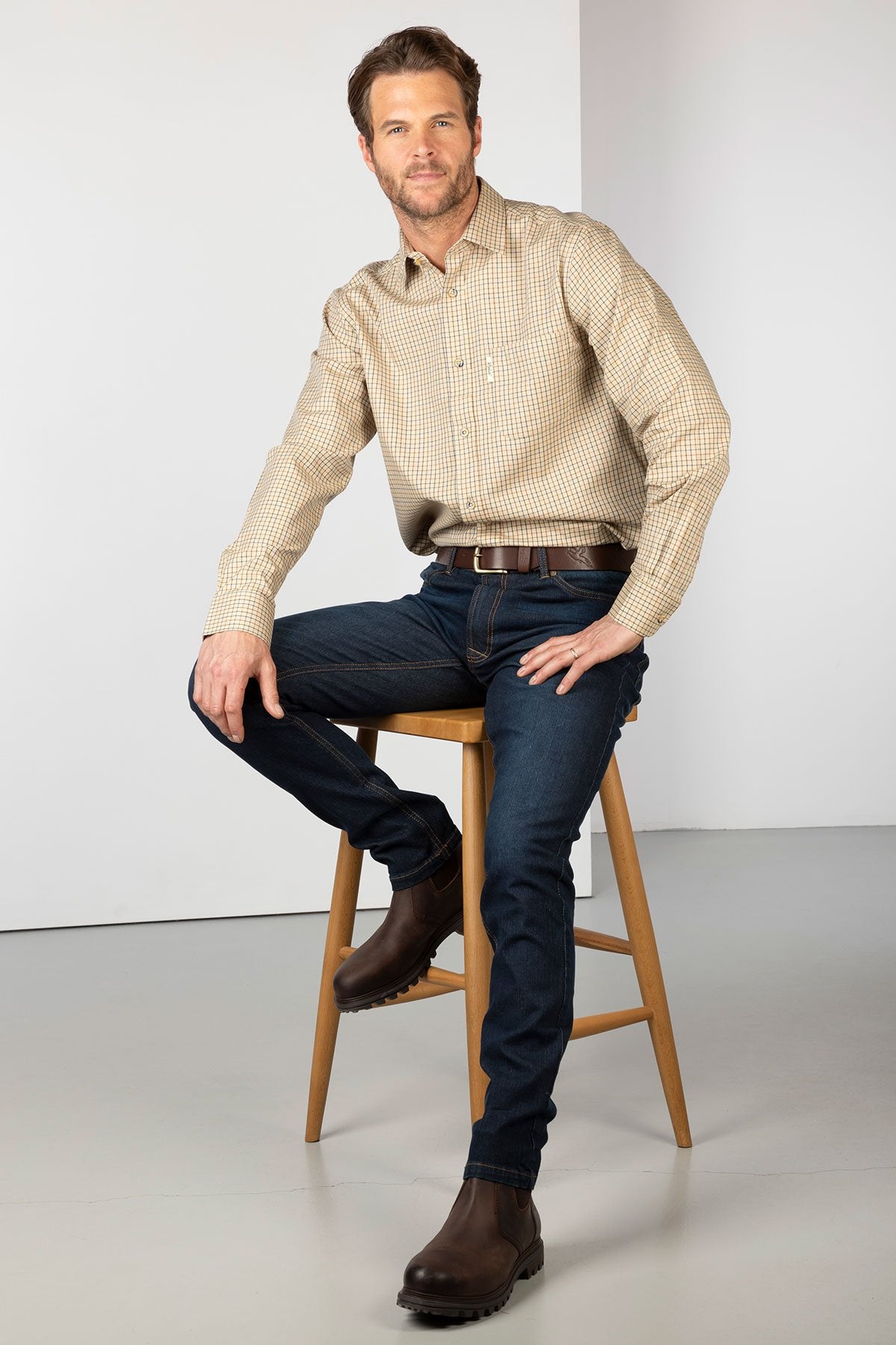 Rydale Men's Checked Shirts - Poacher