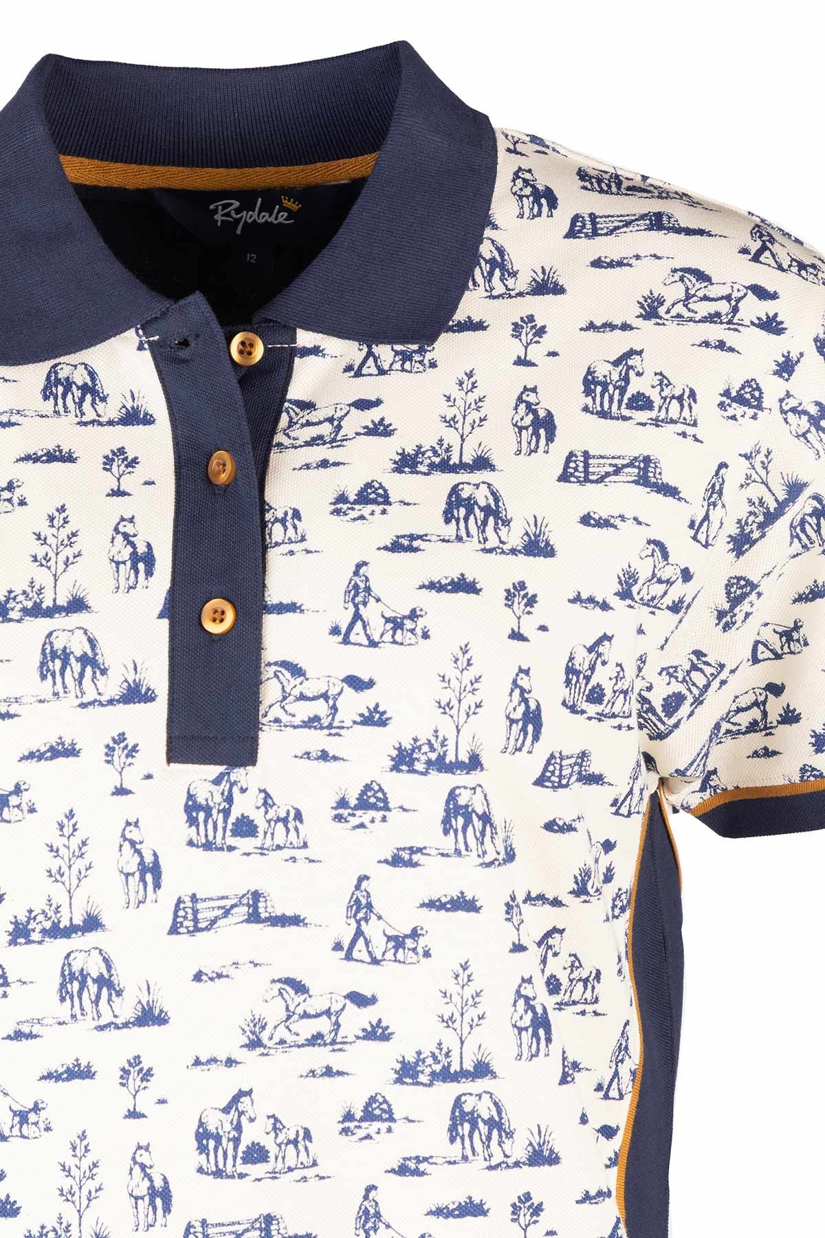 Rydale Ladies Equestrian Polo Shirt - Muston