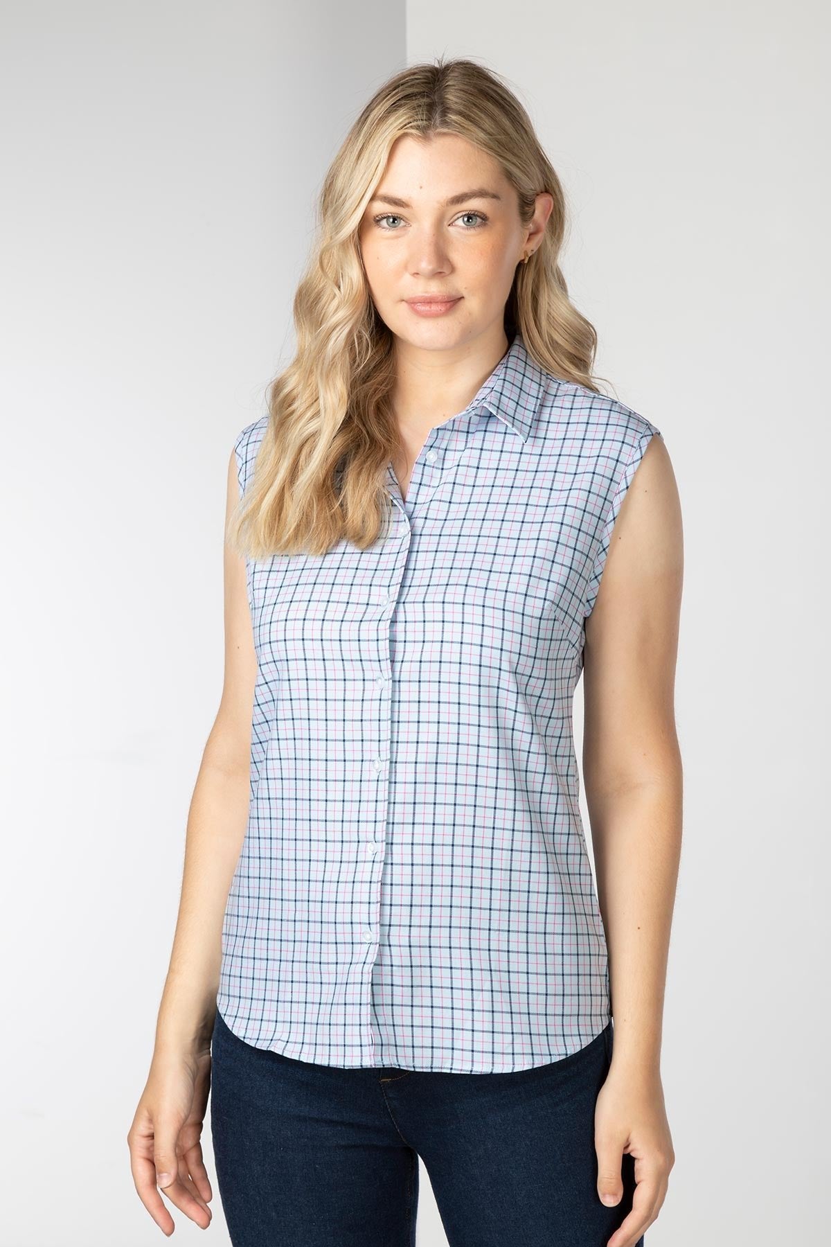 Rydale Ladies Hannah Sleeveless Country Shirt - Ellie II