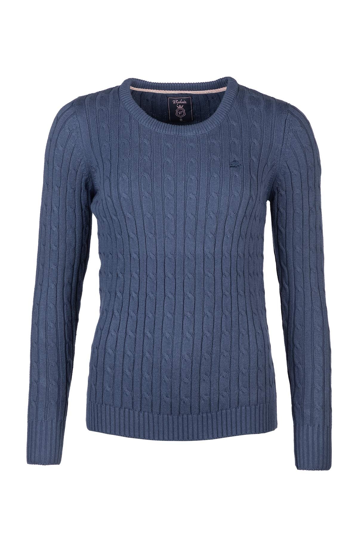 Rydale Ladies Crew Neck Cable Knit Jumper - Emma