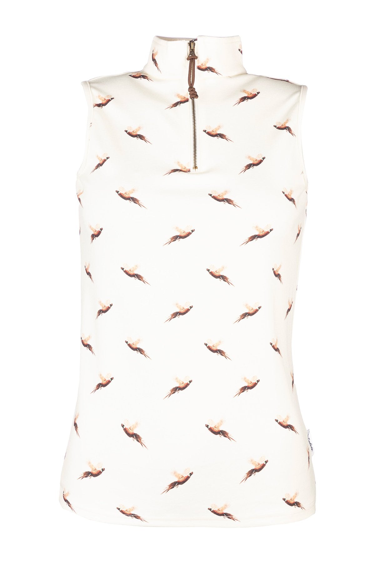 Rydale Ladies Sleeveless 1/4 Zip Top - Foxholes