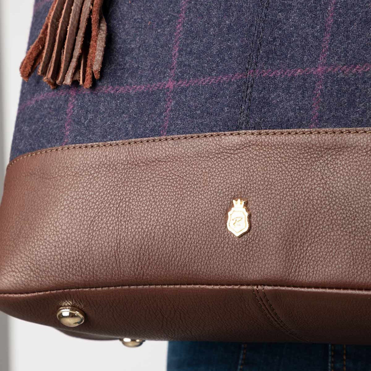 Rydale Ladies Tweed Bucket Bag - Helmsley