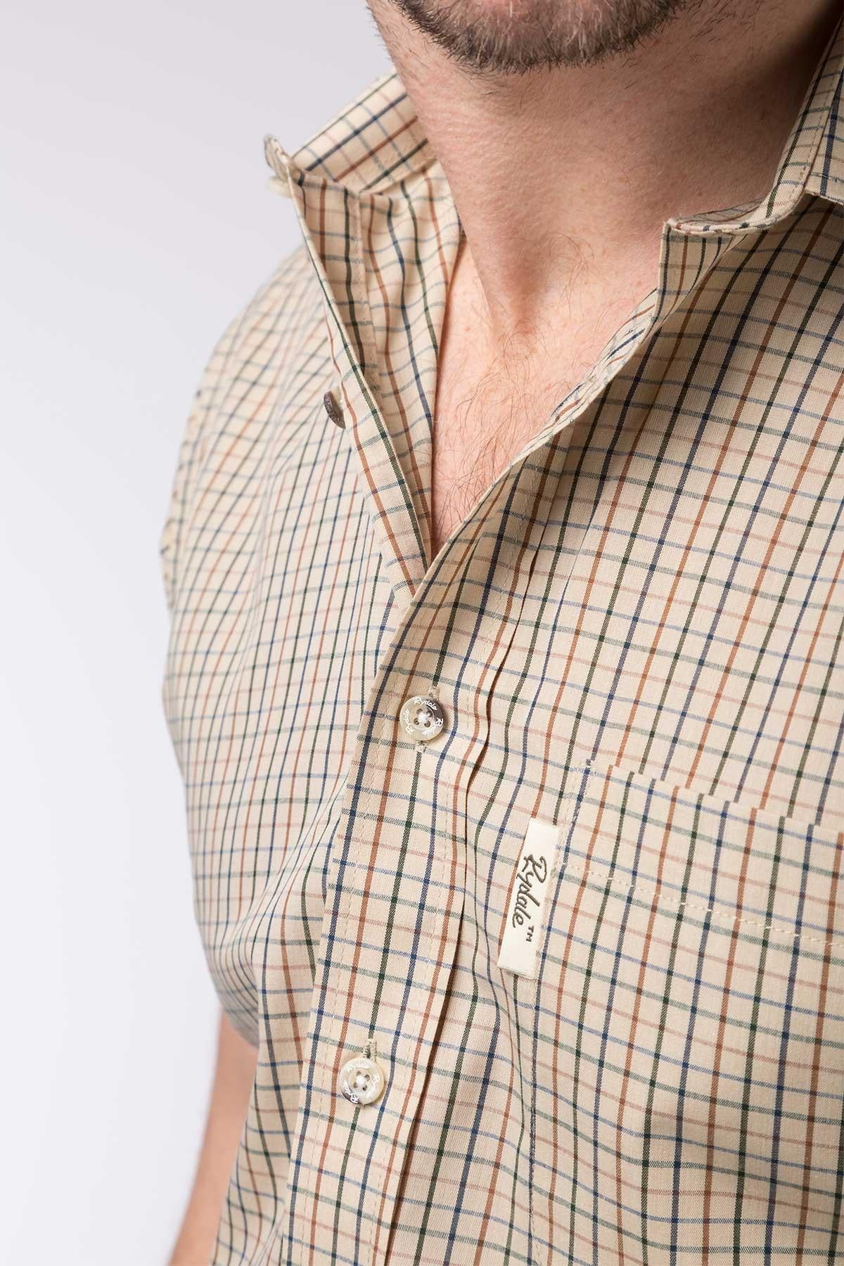 Rydale Men's Short Sleeved Check Shirts