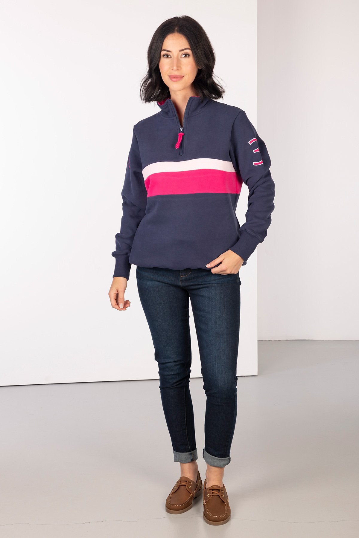 Rydale Ladies Stripe Sweatshirt - Bramham