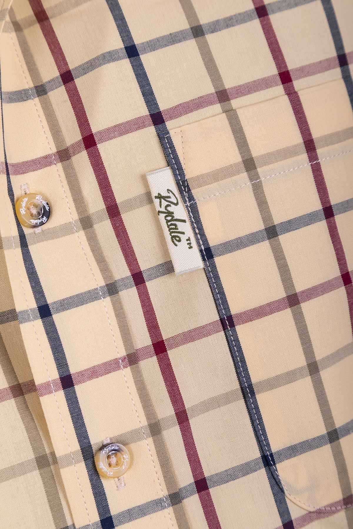 Rydale Men's Short Sleeved Check Shirt