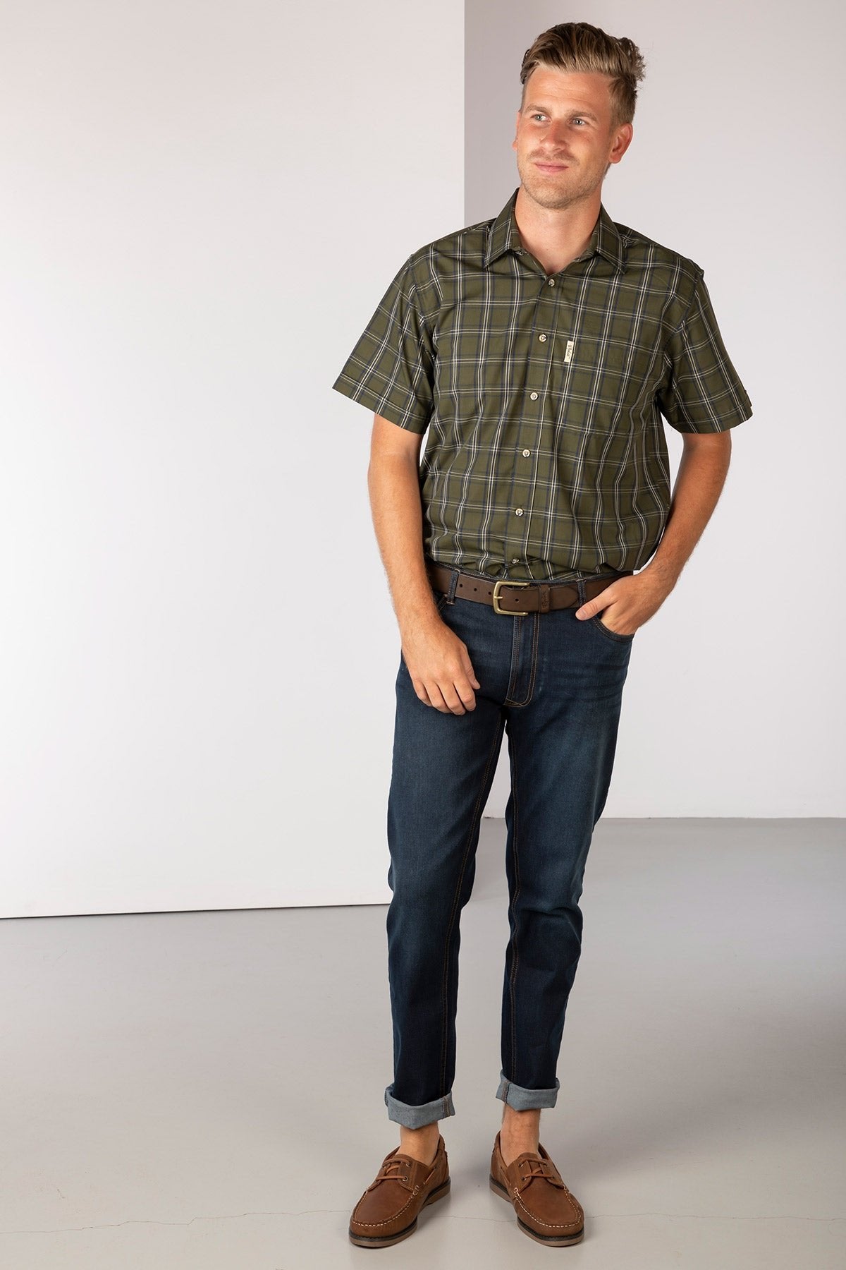 Rydale Men's Short Sleeved Check Shirts