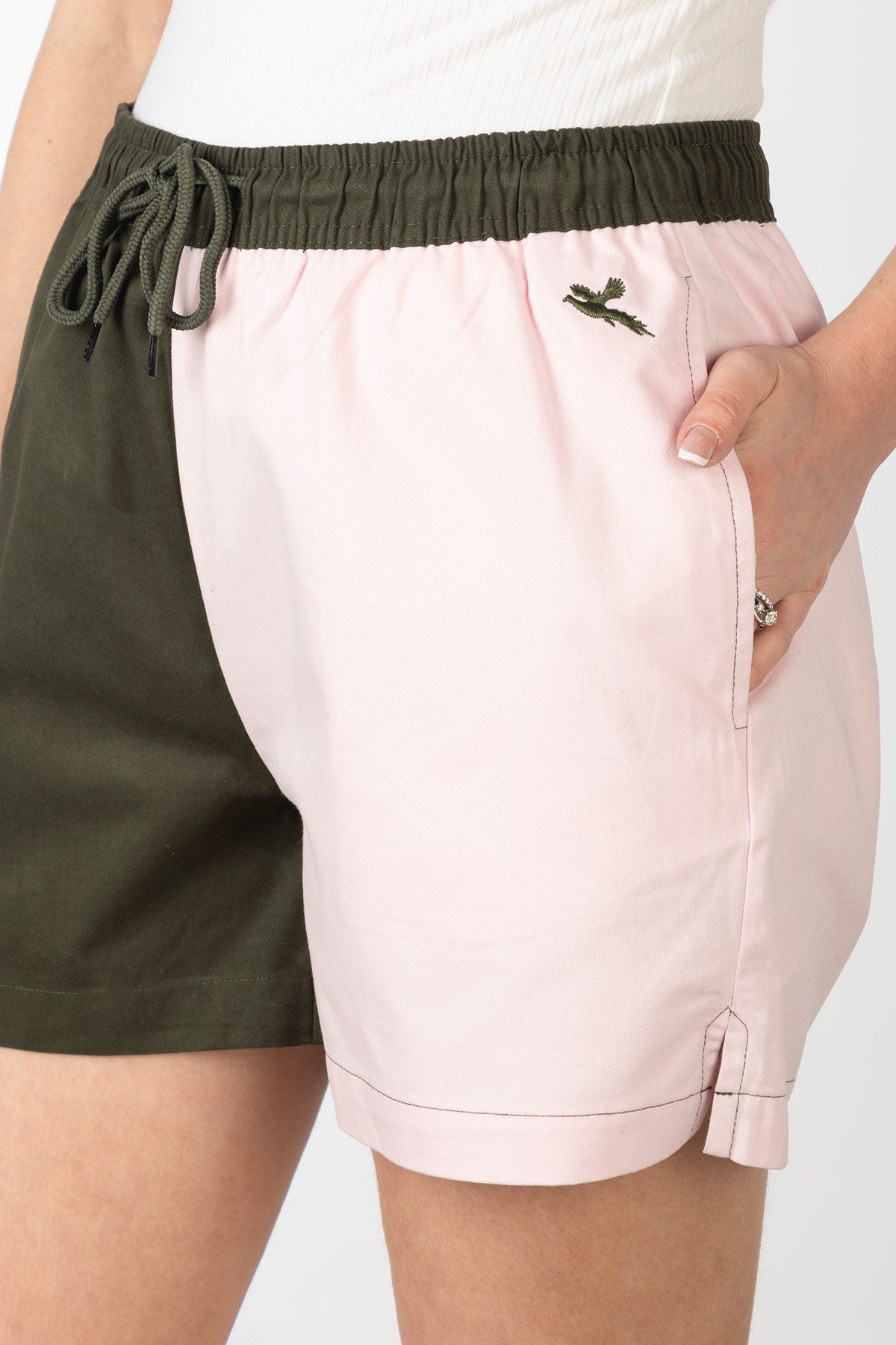 Rydale Ladies Quartered Cotton Rugby Shorts - Kirby