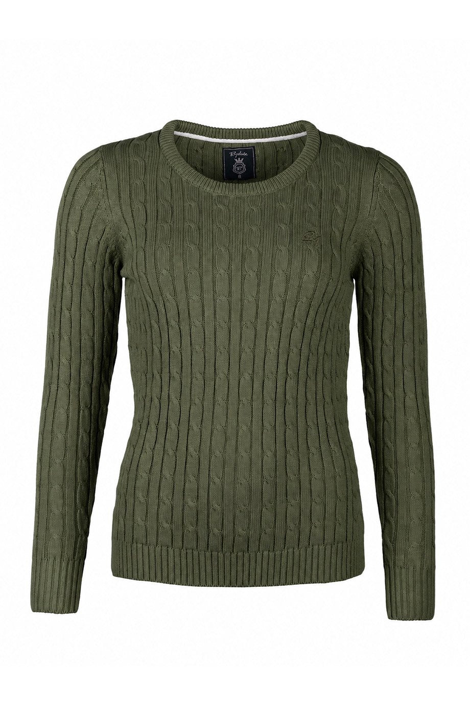 Rydale Ladies Crew Neck Cable Knit Jumper - Emma