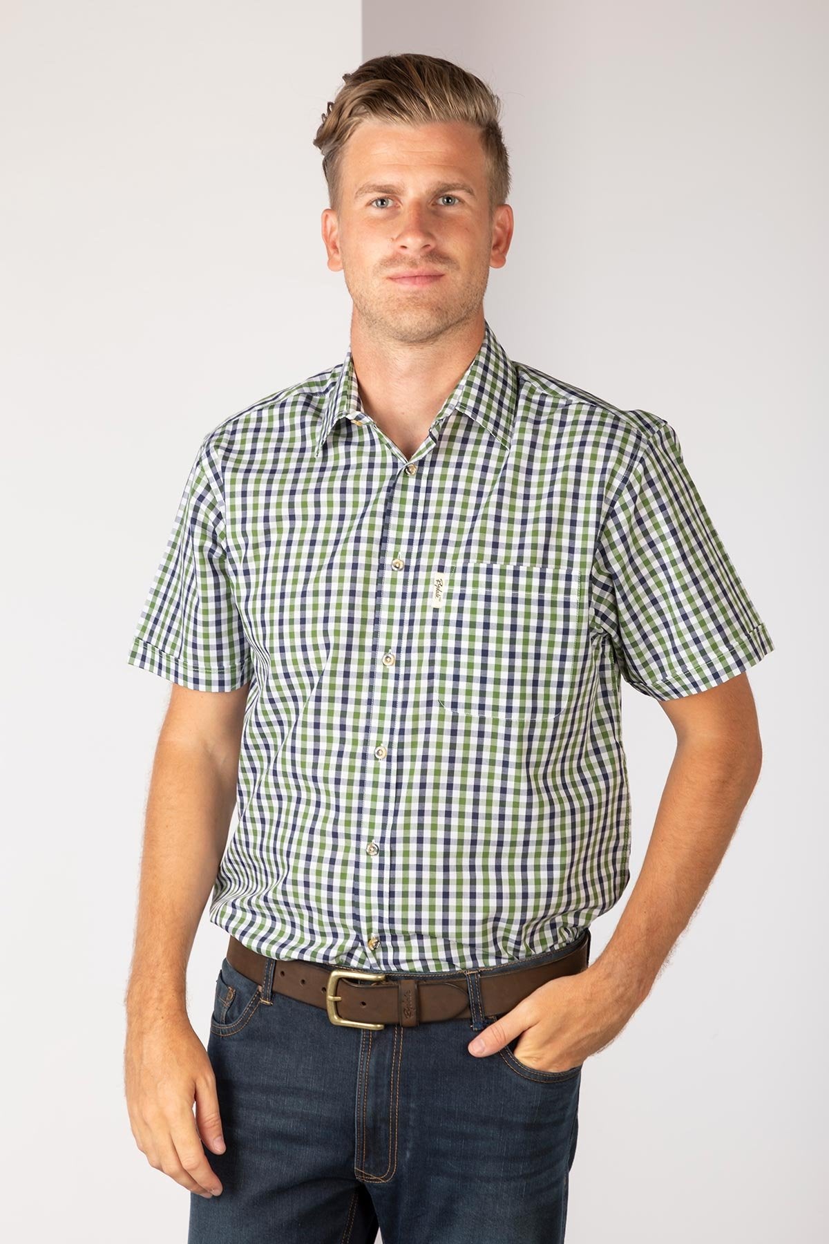 Rydale Men's Short Sleeved Check Shirts