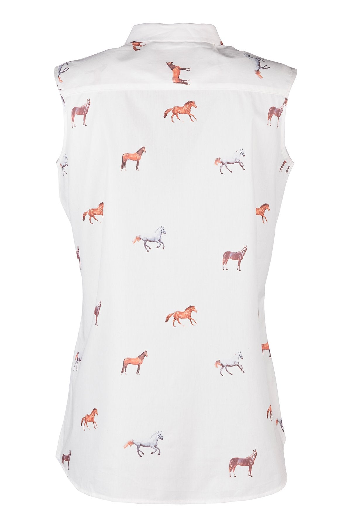 Rydale Ladies Sleeveless Shirt With Collar - Wistow II