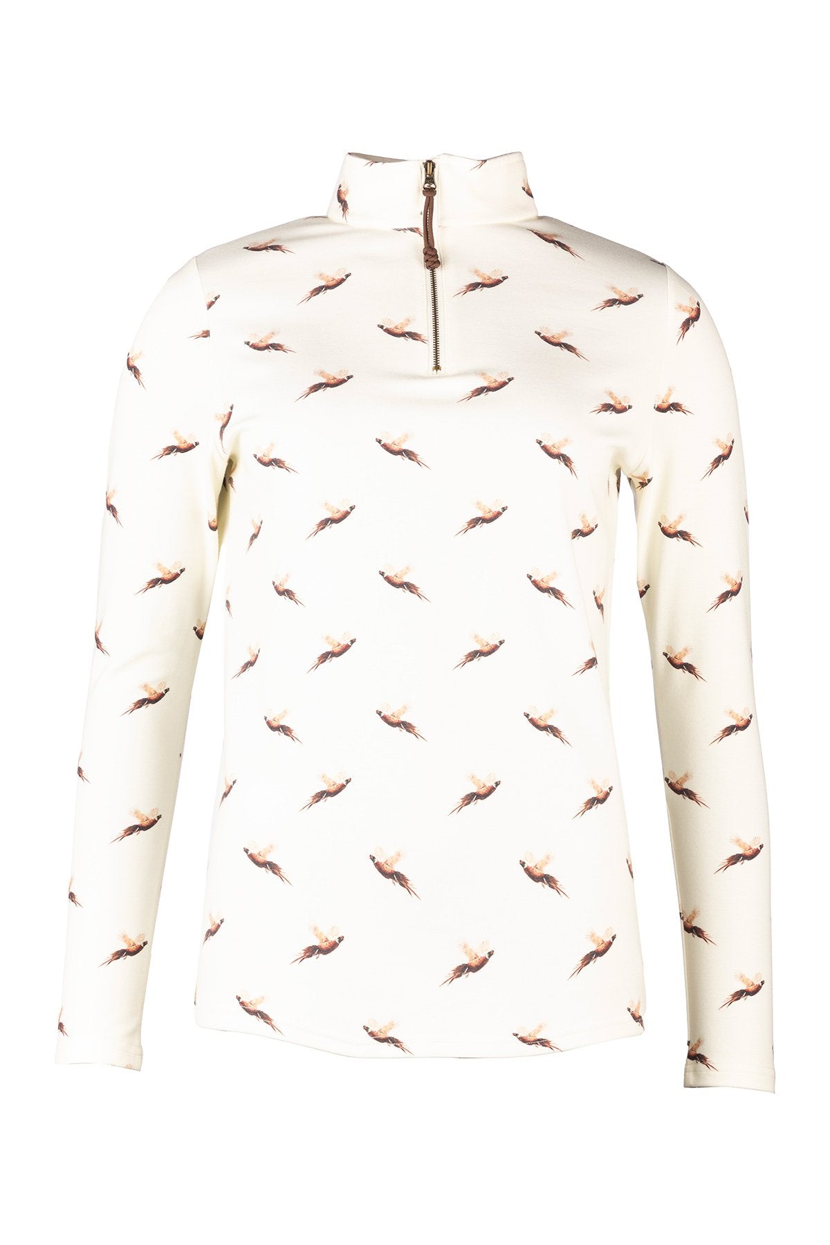 Rydale Ladies Long Sleeved 1/4 Zip Top - Foxholes