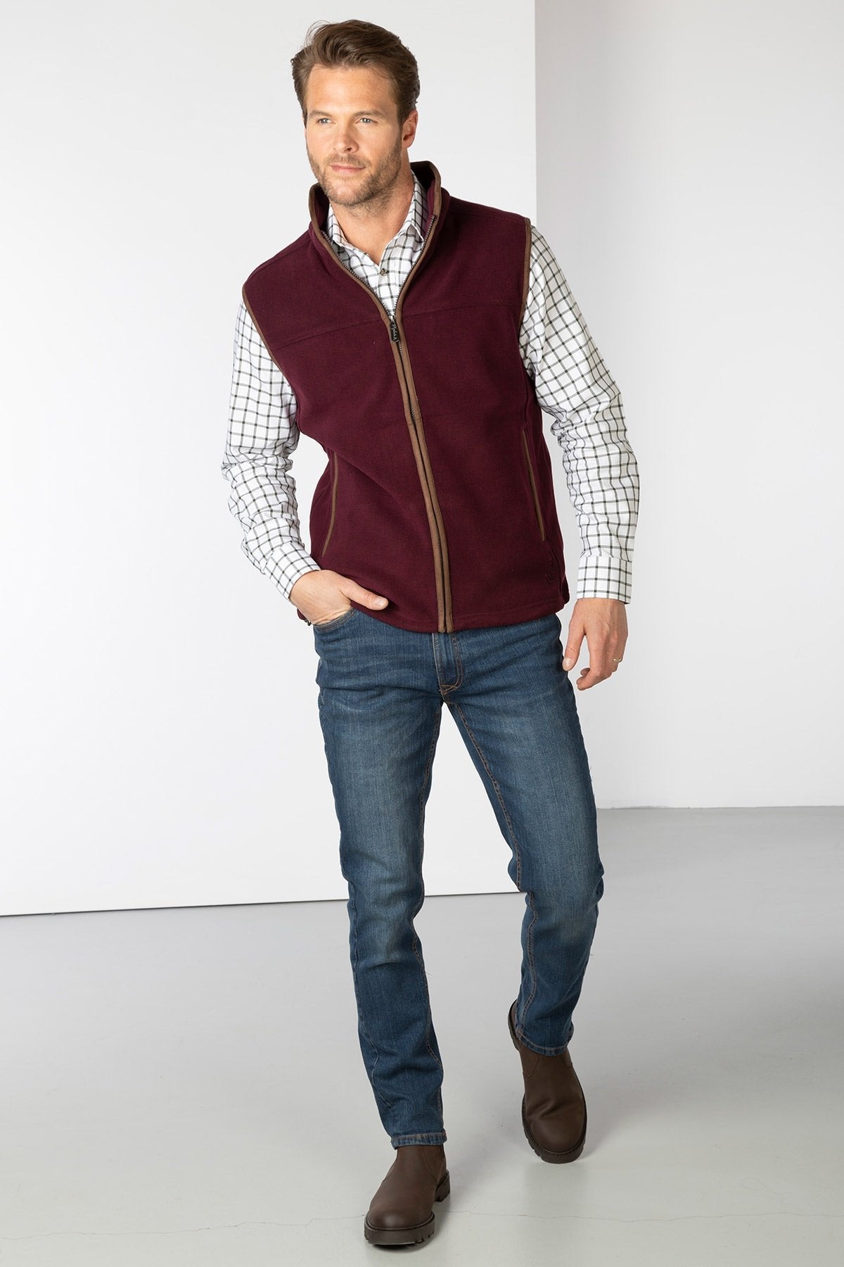 Rydale Men's Premium Fleece Waistcoat - Huggate