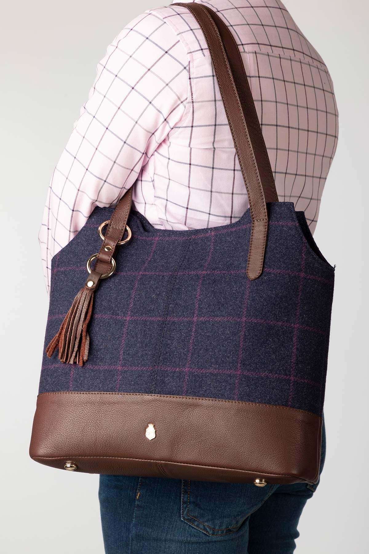 Rydale Ladies Tweed Bucket Bag - Helmsley