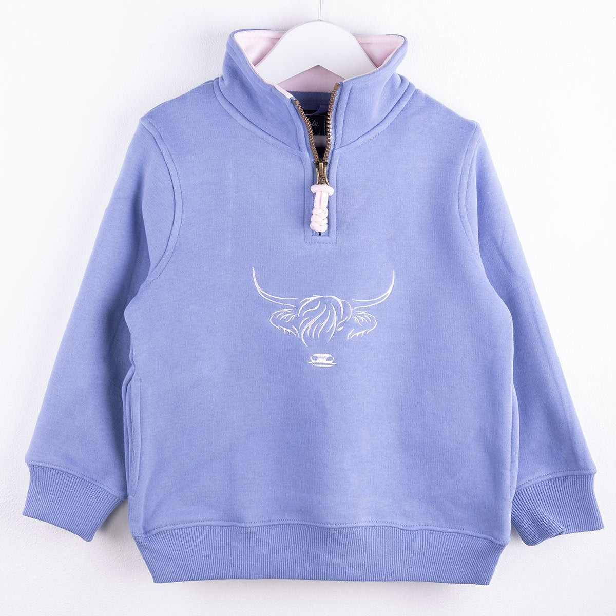 Rydale Mini Girls Quarter Zip Sweatshirt - Byland