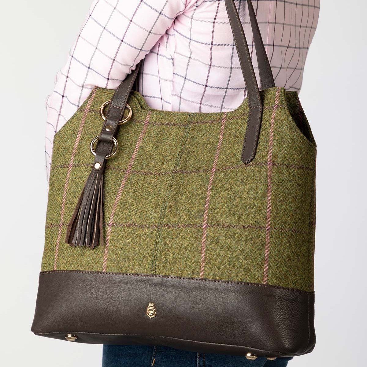 Rydale Ladies Tweed Bucket Bag - Helmsley