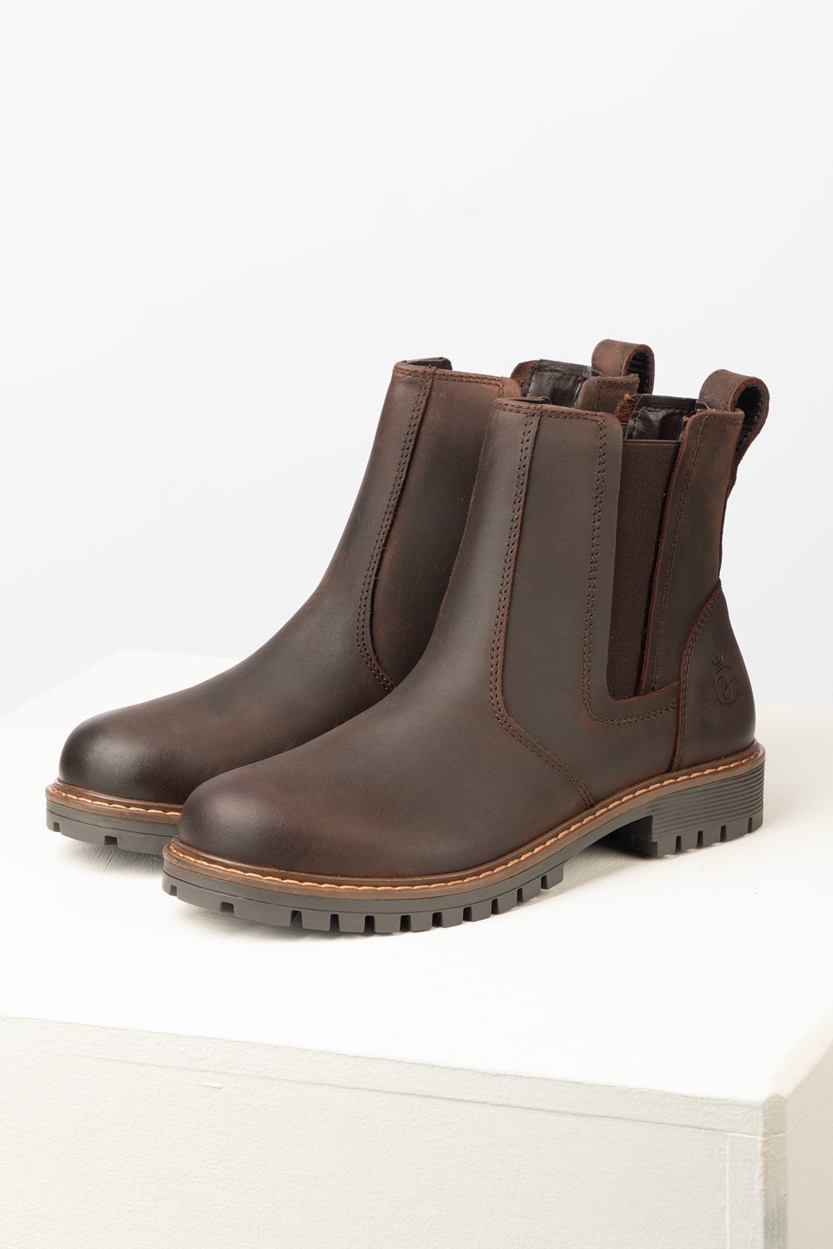 Rydale Ladies Pull On Leather Yard Boots - Kilburn III