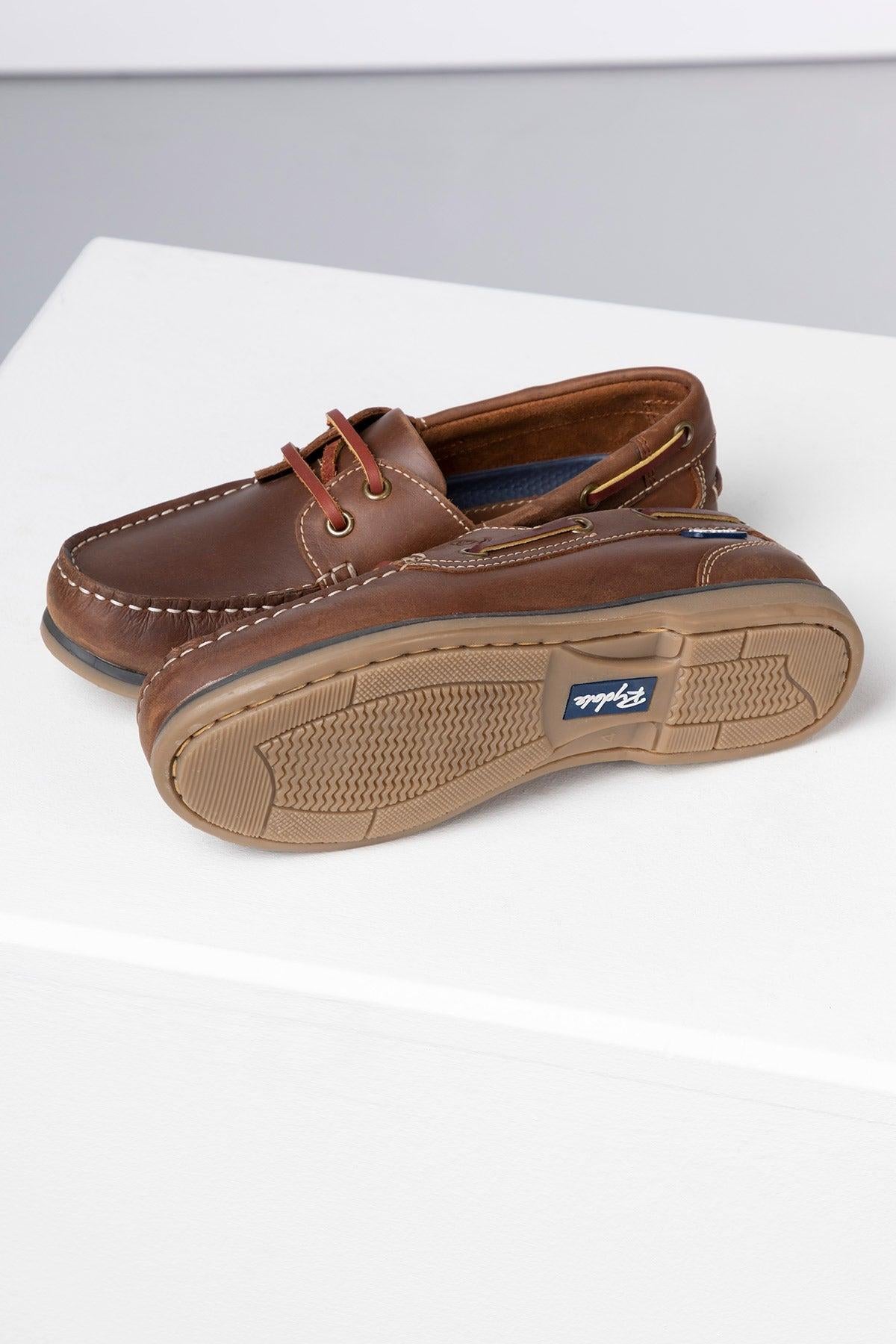 Rydale Ladies Leather Deck Shoes - Cayton III