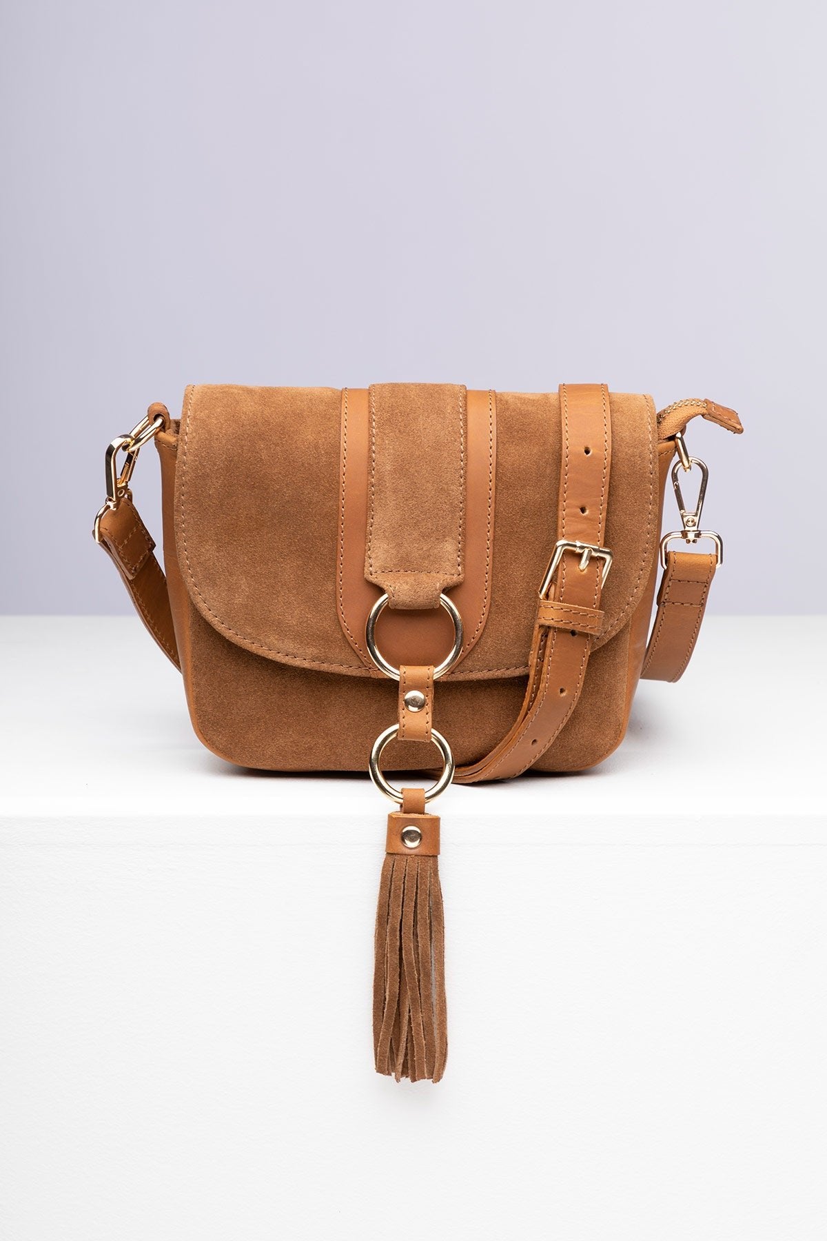 Rydale Ladies Suede Cross Body Bag - Helmsley