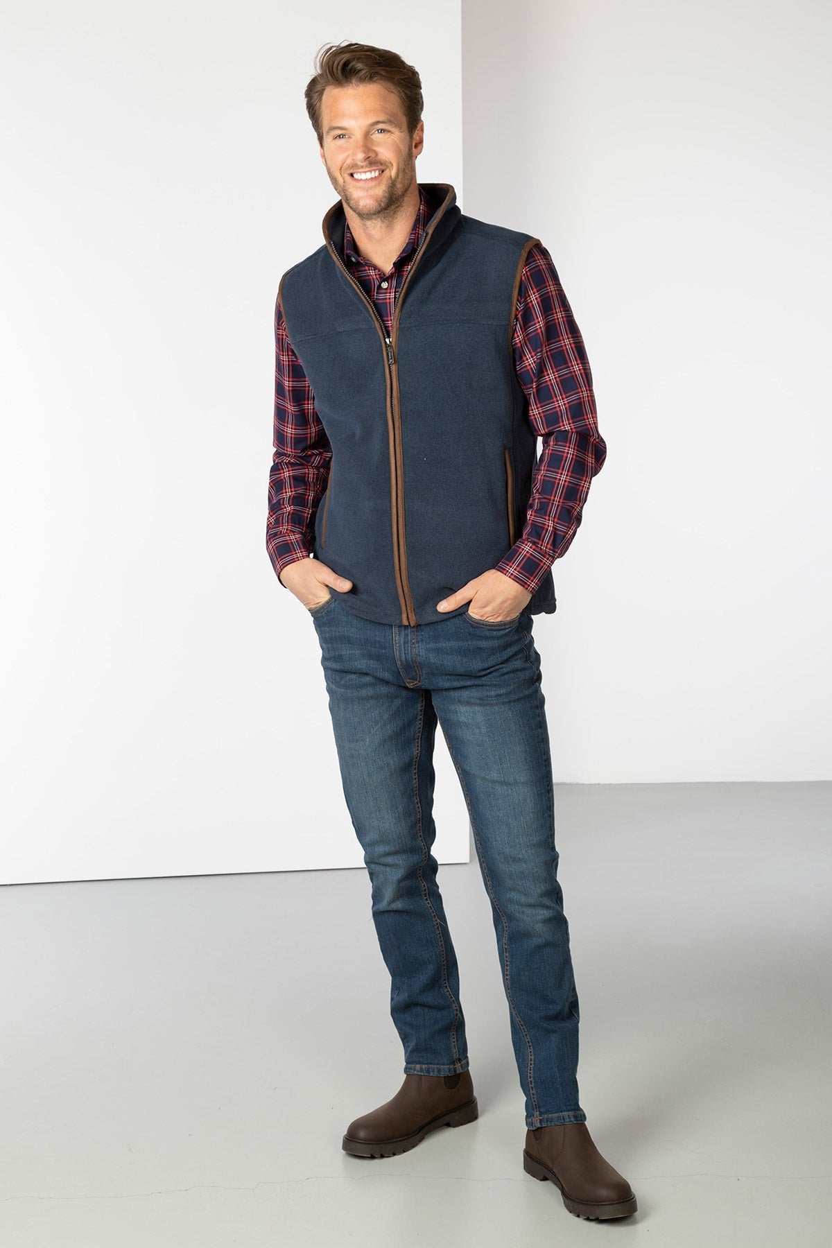 Rydale Men's Premium Fleece Waistcoat - Huggate