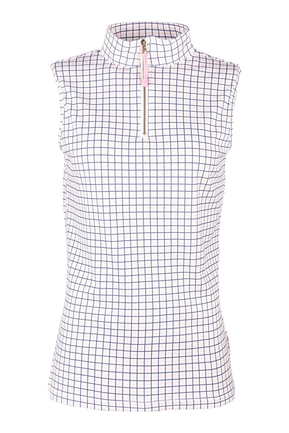Rydale Ladies Sleeveless 1/4 Zip Top - Foxholes