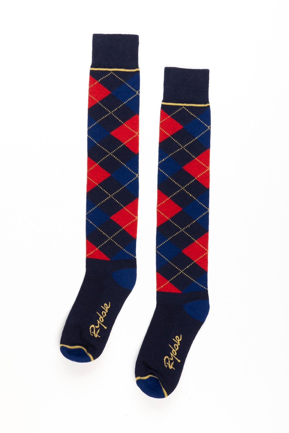 Rydale Ladies Argyle Knee High Riding Socks