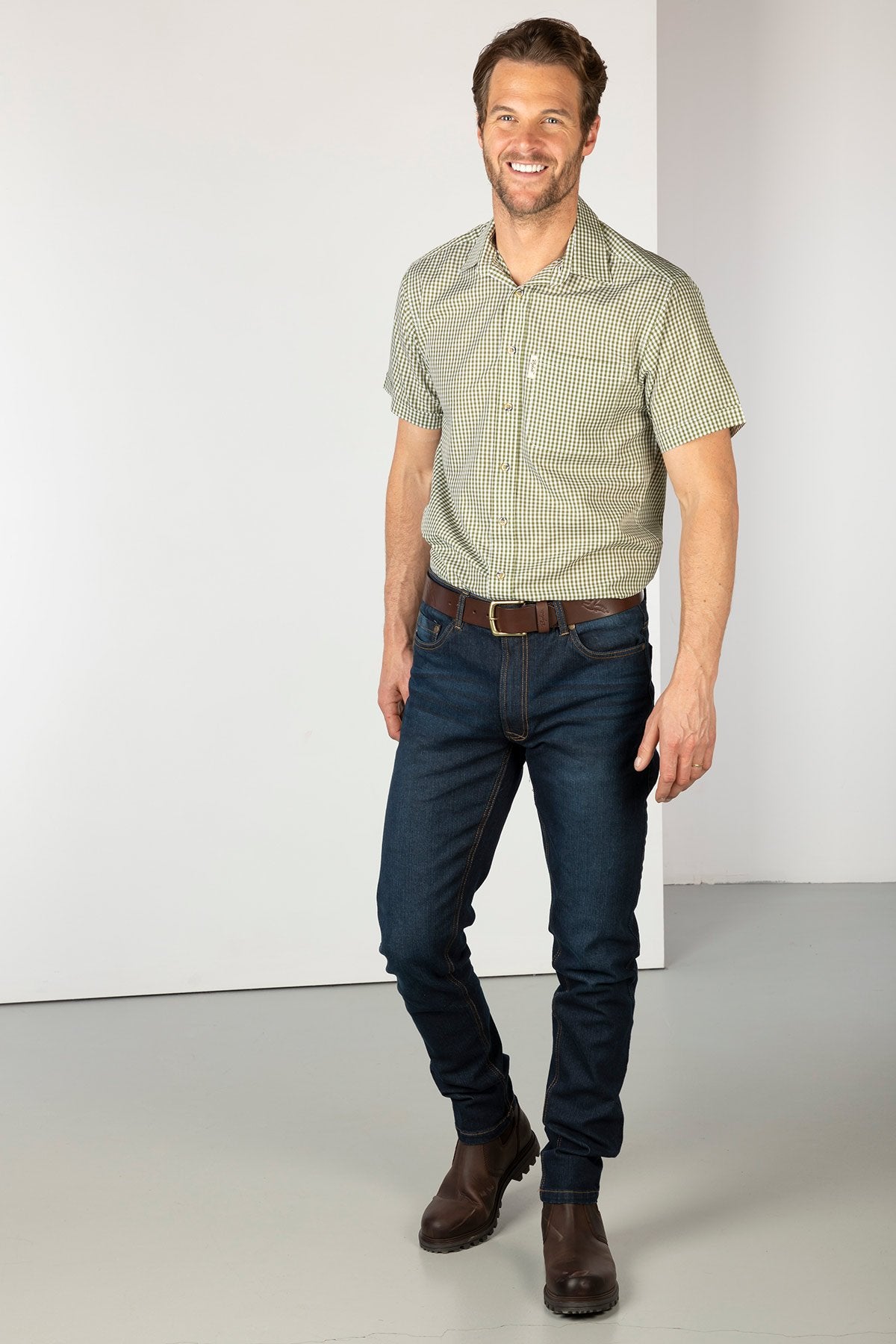 Rydale Men's Short Sleeved Check Shirts