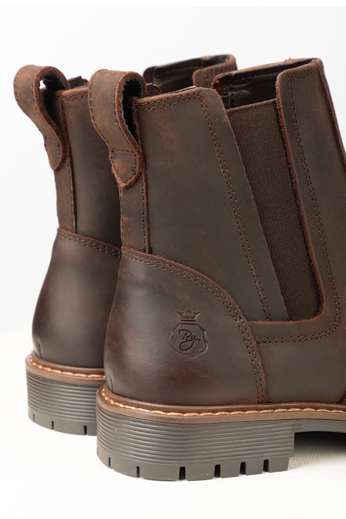 Rydale Ladies Pull On Leather Yard Boots - Kilburn III