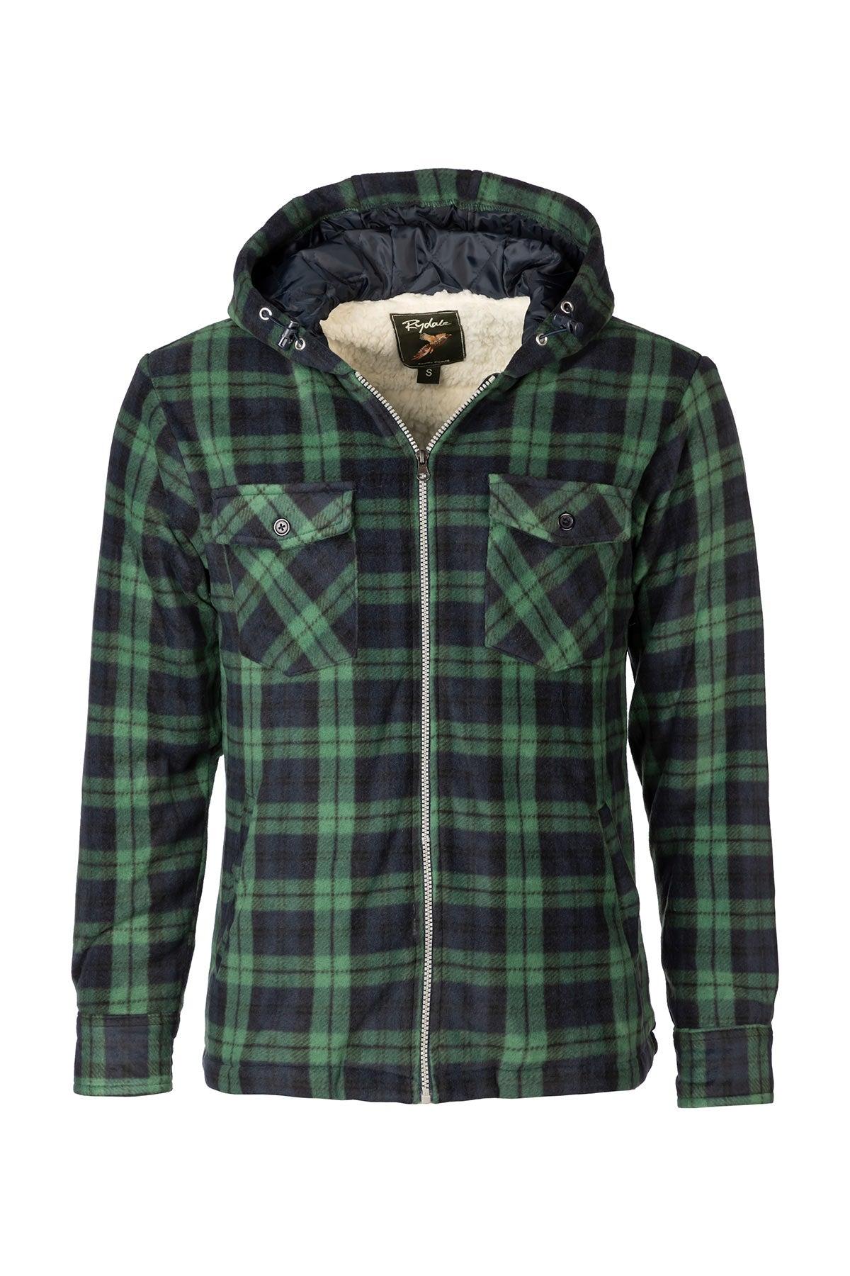Rydale Men's Hooded Fleece Overshirt - Ulrome
