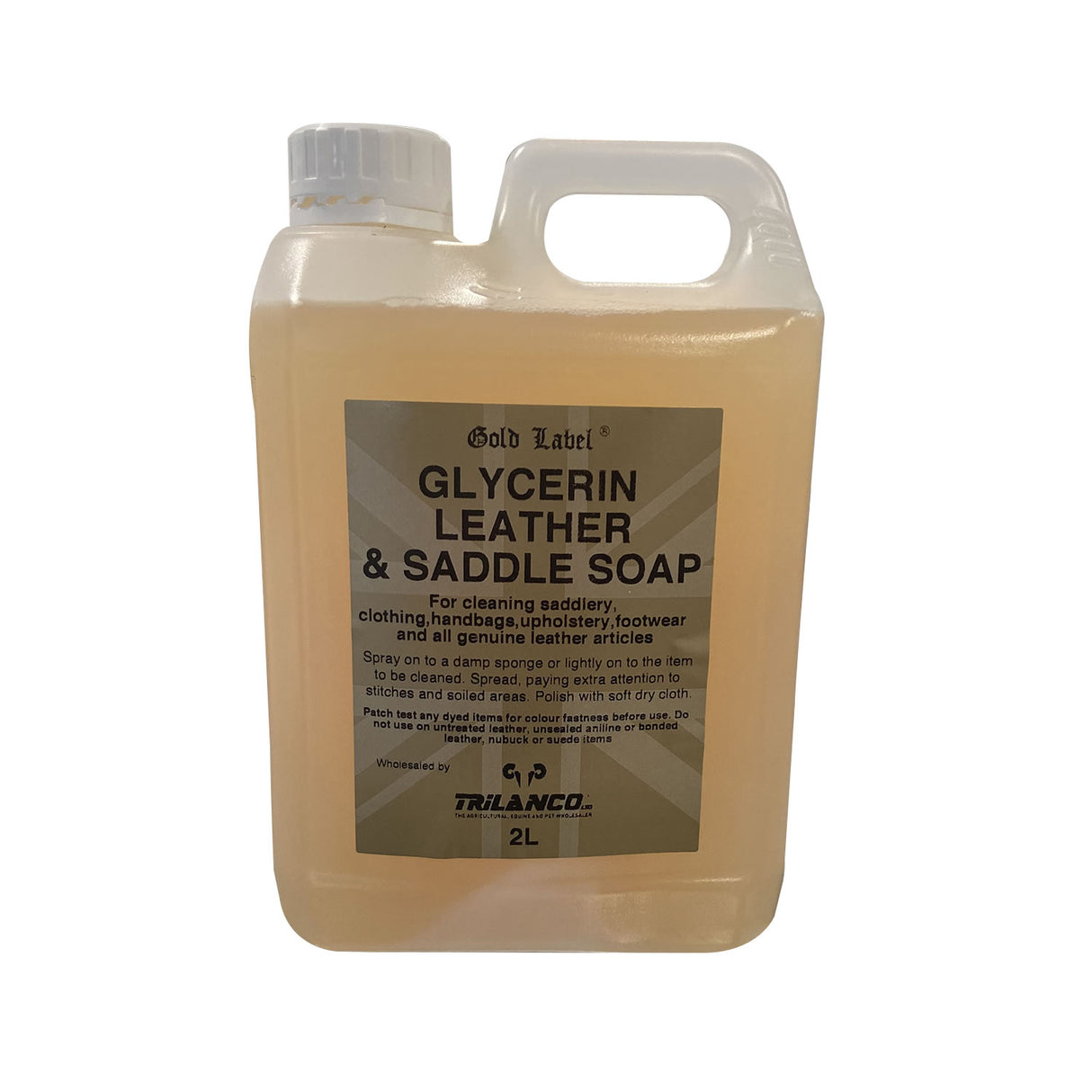 Savon liquide pour cuir et selle à la glycérine Gold Label