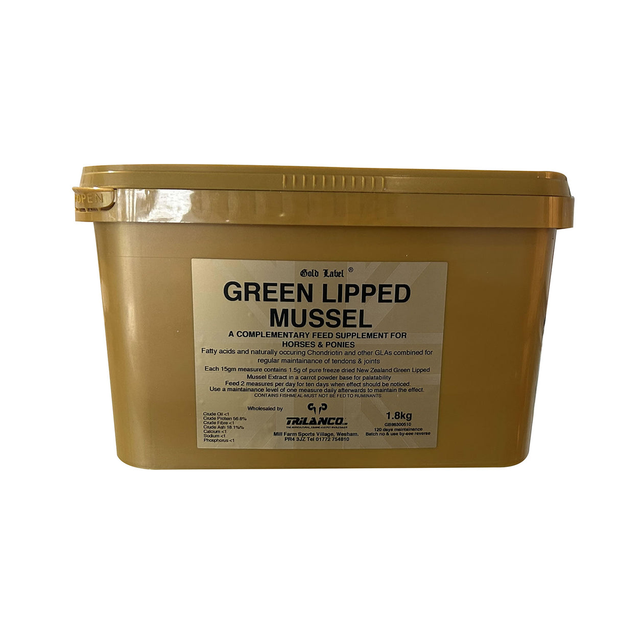 Gold Label Grünlippmuschel