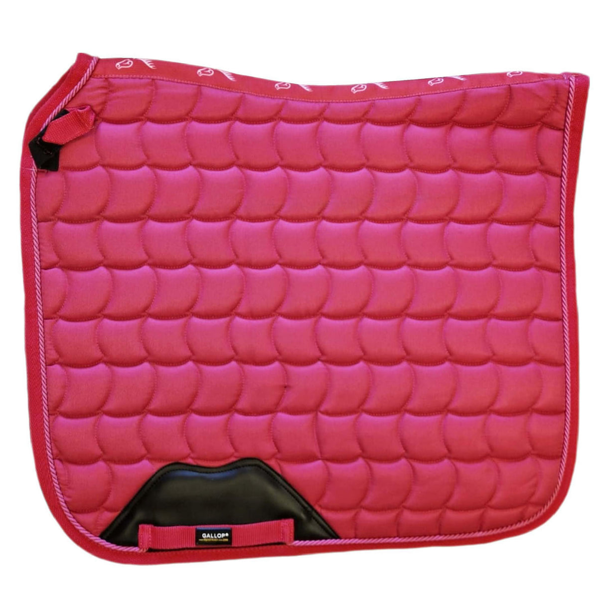 Gallop Dressage Saddle Pad #colour_fuchsia