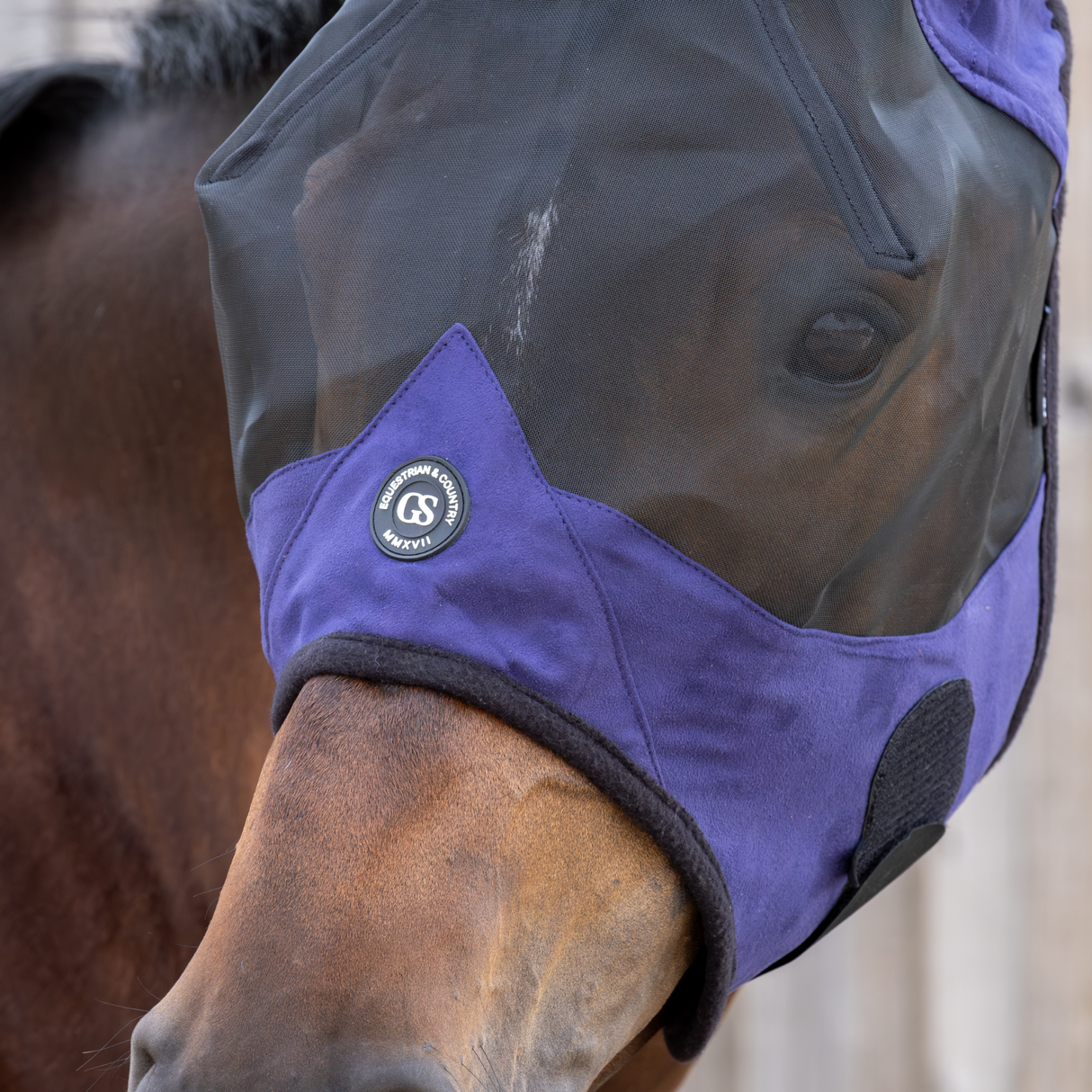 GS Equestrian & Country Revella Half Fly Mask