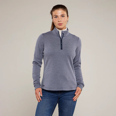 Toggi Gorse Zip Neck Fleece #colour_navy-slate