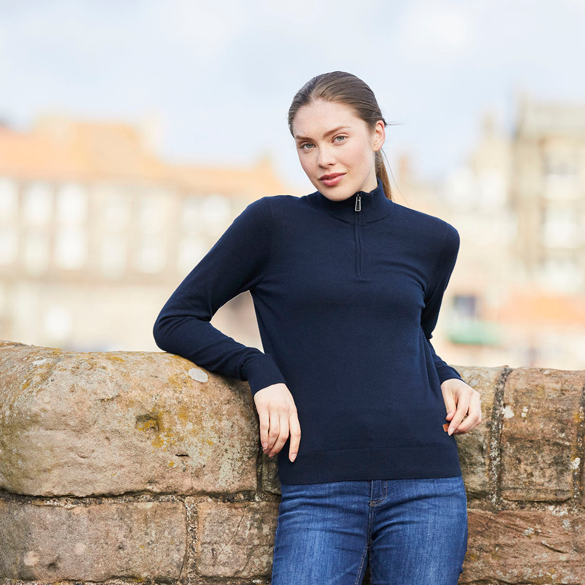 Women's Melford 1/4 Zip - Navy