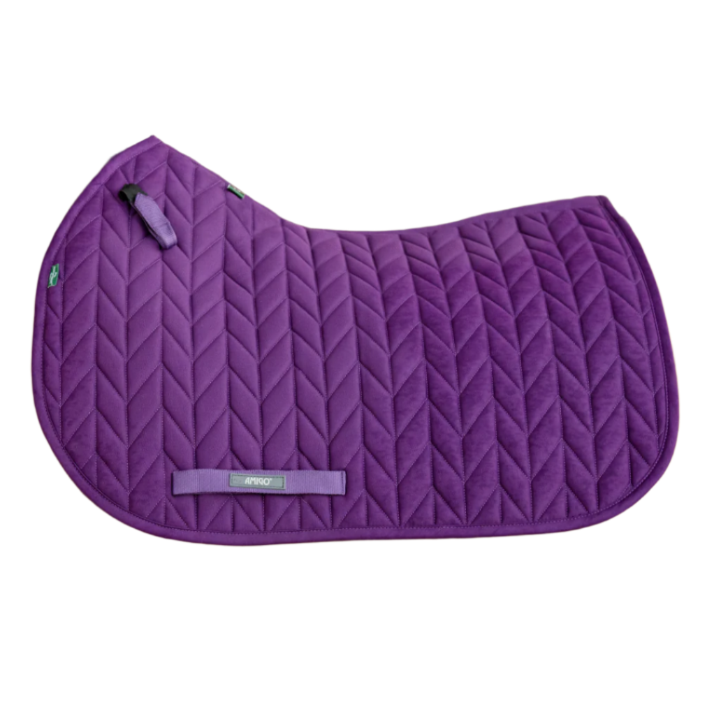 Horseware Ireland Amigo GP Saddle Pad #colour_winterberry