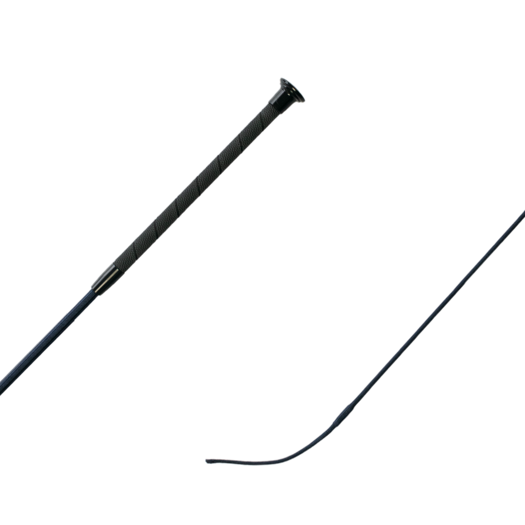 GS Equestrian Dressage Whip with 12cm Flick #colour_navy