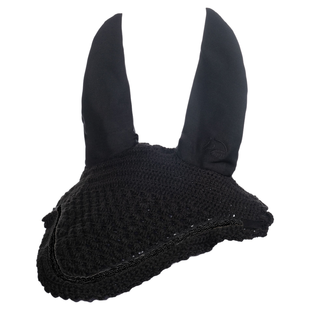 HKM Ear Bonnet -Daphne- #colour_black