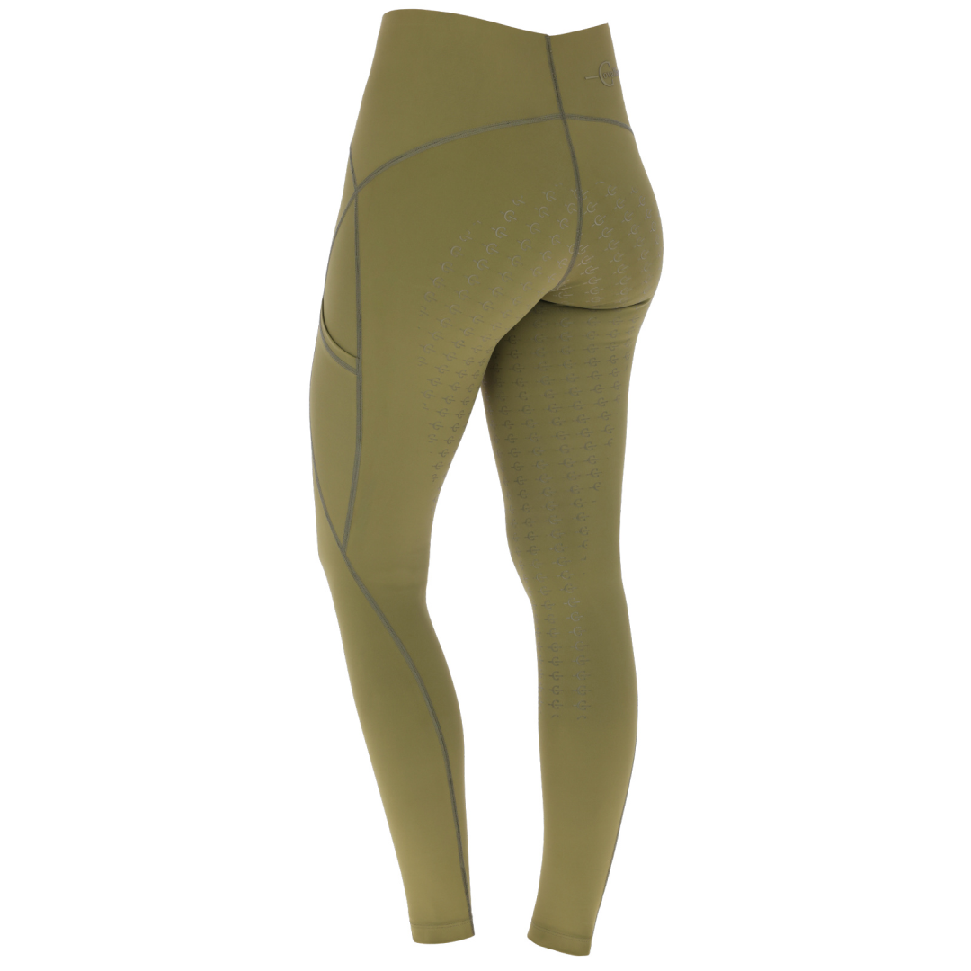 Covalliero Ladies Riding Tights #colour_olive